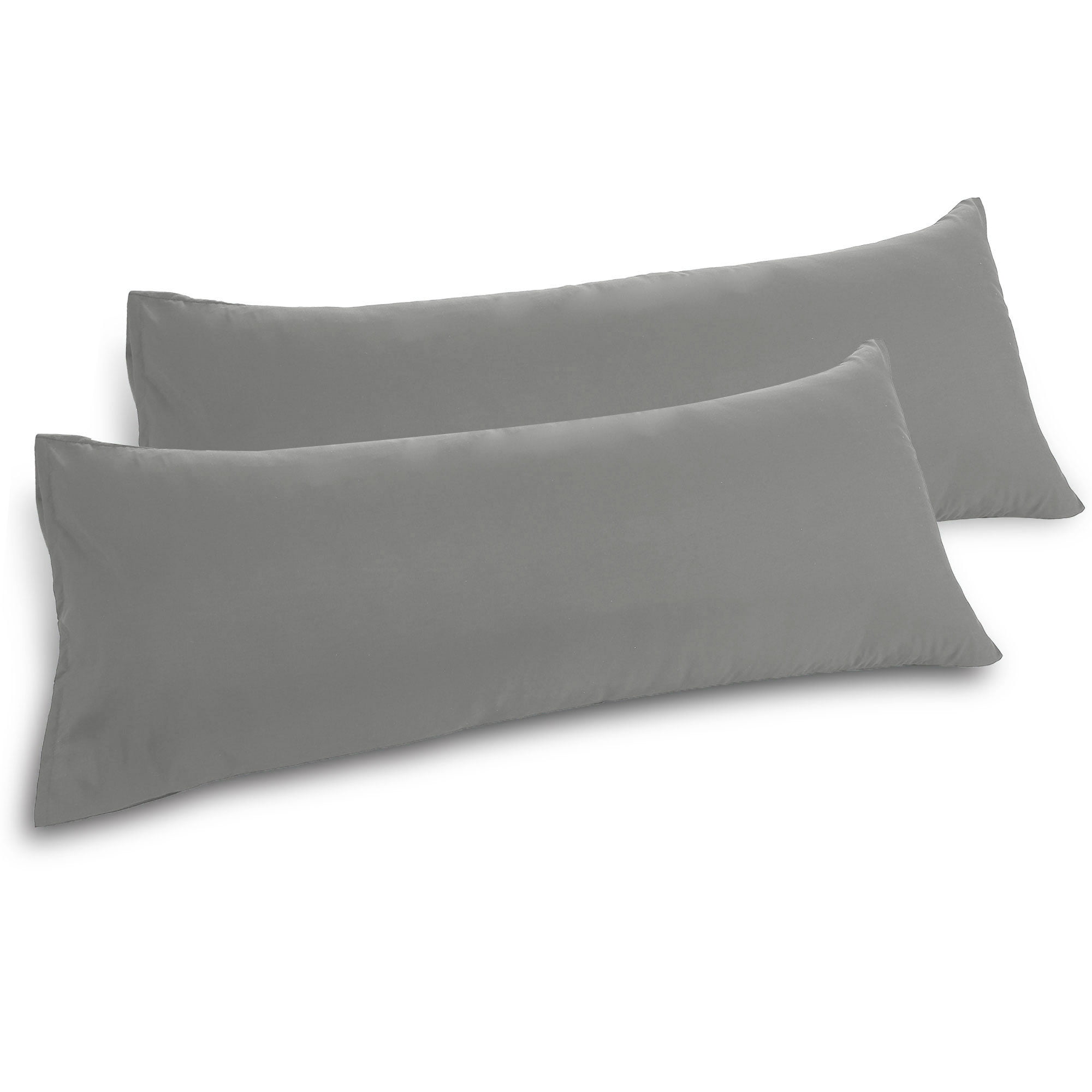Bolster Pillowcase Soft 1800 Microfiber Body Pillow Cover with Zipper 