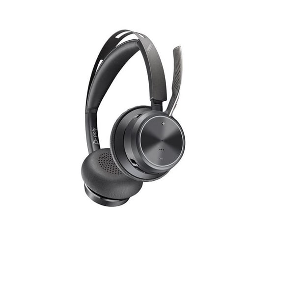 Open Box Poly Voyager Focus 2 USB-C-C Headset + USB-C/A Adapter