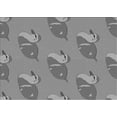thumbnail image 1 of Ahgly Company Indoor Rectangle Patterned Dark Gray Area Rugs, 7' x 10', 1 of 6