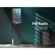 Emerson EHS-2001 Dancing Water Light Tower Speaker System with Bluetooth, Black