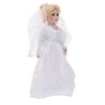 thumbnail image 3 of Muñeca Coleccionable de Novia de 40cm Perfke Muñeca de porcelana victoriana, 3 of 8
