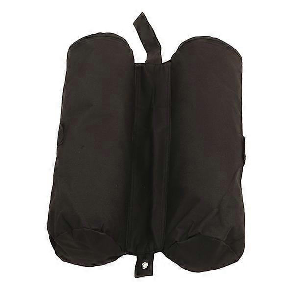 Gazebo Weight Bag 600D Oxford Cloth Durable Windproof Tent Weighted Feet Bag for Canopy Black