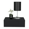 thumbnail image 6 of Nightstand : Floating Wall Mount Nightstand for Bedroom, Black, 6 of 7