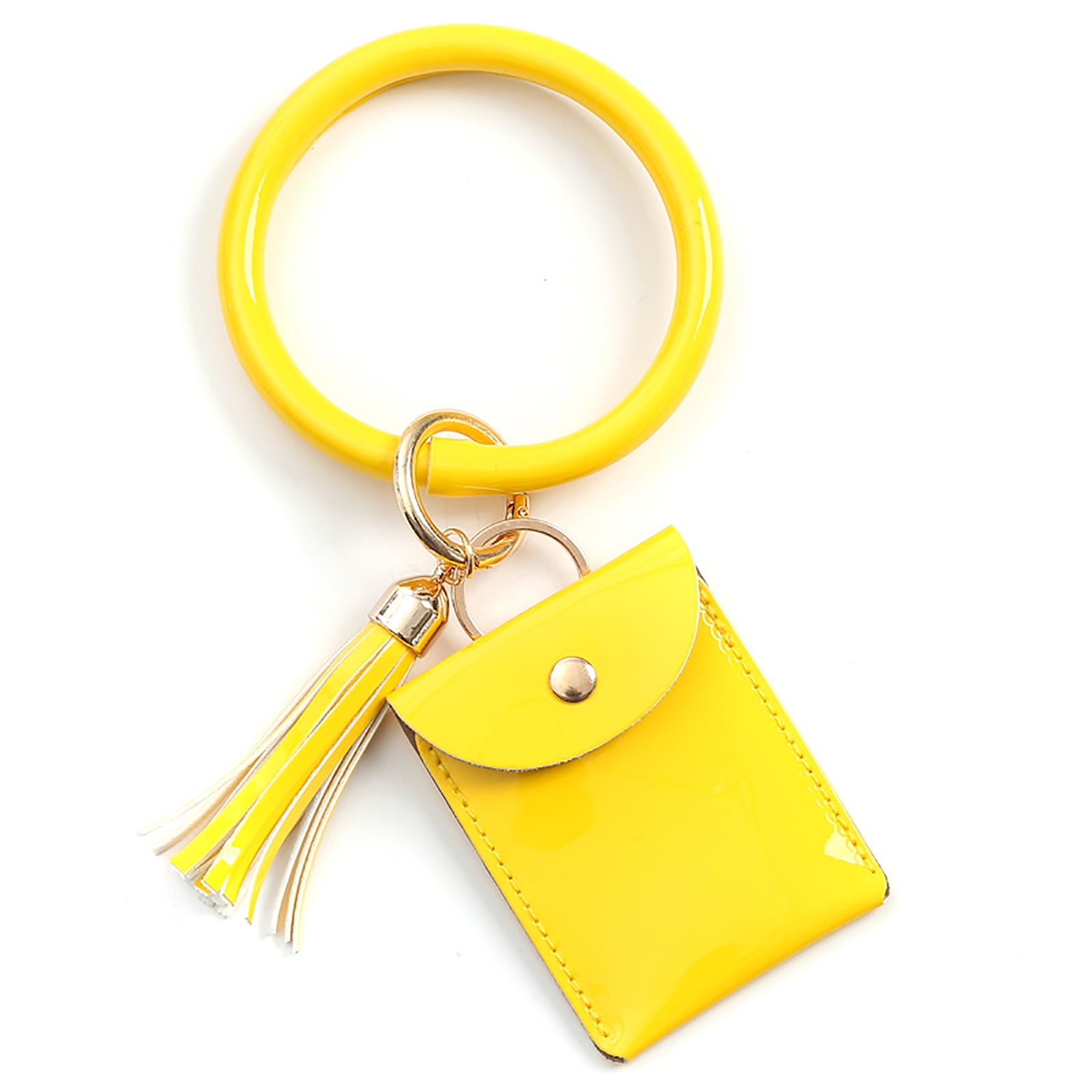 TOYOTA Vintage Style Faux Leather Key Ring #2 