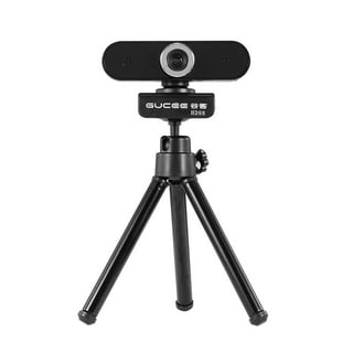 Lightweight Mini Webcam Tripod for Logitech Webcam C920 C922 Small Camera  Tripod Mount Cell Phone Holder Stand (Red)