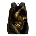 thumbnail image 2 of grim Reaper Skeleton Kids School Bags Children Book Bags for Girls Boys Orthopedic Schoolbag Primary Backpacks, 2 of 5