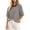 Black, variant on Striped T Shirts for Women Crew Neck Half Sleeve Tee Shirts Relaxed Fit Casual Weekend Walk Lightweight Basic Tops