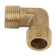 thumbnail image 4 of Right Angle Pipe Joint Brass Pump Check Valve Connection Elbow Air Compressor Fittings G3/8, 4 of 5