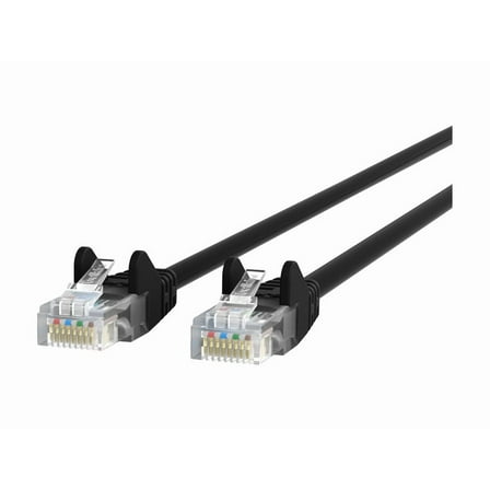 Belkin patch cable - 6 ft - black - B2B