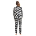 thumbnail image 3 of #FollowMe Womens Tie Dye Jogger Set  French Terry Two-Piece Loungewear & Sweatsuit, 3 of 3
