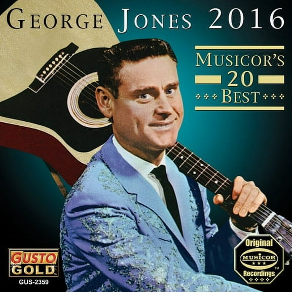 George Jones - 2016: Musicor's 20 Best - Music & Performance - CD