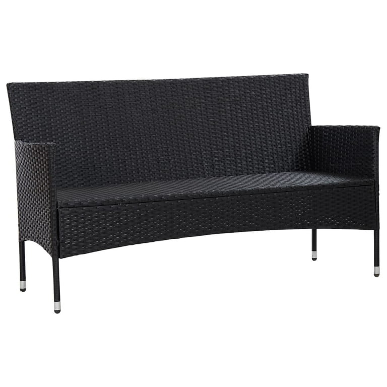 vidaXL Patio Lounge Set Outdoor Sectional Sofa Set Garden 2 Piece