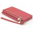 thumbnail image 1 of Women Wallet Long Zip Purse Card Holder Phone Clutch Handbag Bag, 1 of 2