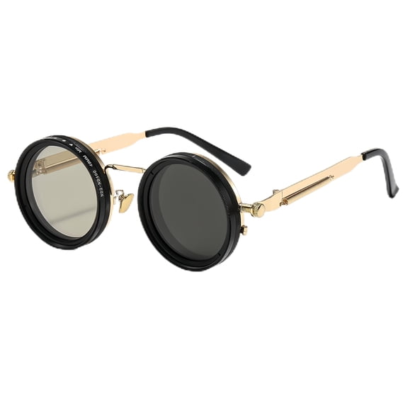 Adjustable Tint Sunglasses (1-9 Gear Settings) - Rounded Polarized Lenses