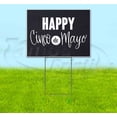 thumbnail image 1 of Cinco De Mayo (18" x 24") Yard Sign, Includes Metal Step Stake, 1 of 6
