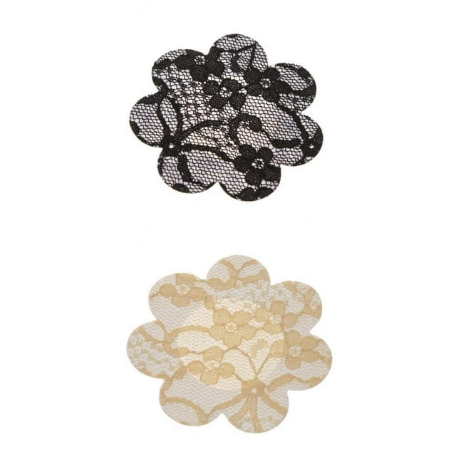 40Pcs Encaje Flor Pezón Pezón Pastils Cubierta Bra Pad Etiqueta Autoadhesiva Zulema Almohadilla para cubiertas de pezones de encaje
