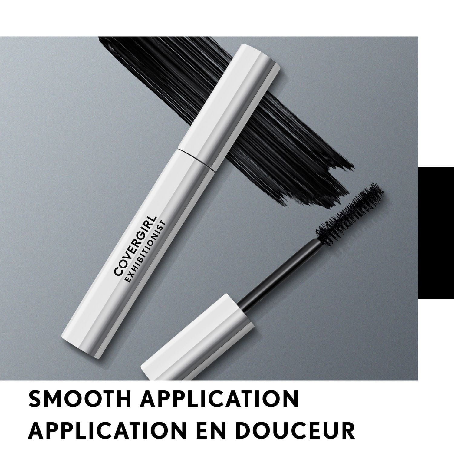 COVERGIRL Exhibitionist Mascara, Volumizing, Easy Glide, No Smudge, 100% Cruelty-Free