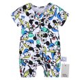 thumbnail image 1 of Pelele de verano para niñas pequeñas, ropa de animales de manga corta para recién nacidos, peleles para niños pequeños, mono de algodón con cremallera, trajes infantiles 9M Gao Jinjia LED, 1 of 2