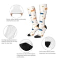 thumbnail image 3 of Hirioo Corgi Dog And Heart for Adult Stockings Breathable Sock Non-Pilling,Contrasting Color Design, 3 of 6