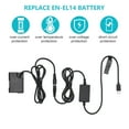 thumbnail image 3 of Mistaha PD USB Type-C Cable to EP-5A Dummy Battery DC Coupler EN-EL14 Replacement for Nikon, 3 of 8