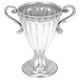 thumbnail image 1 of Vintage Iron Vase Silver Decorative Flower Vase Creative Design for Storage Home Accessory, 1 of 5