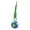 Blue, variant on Knitted Earth Pendant with Lanyard, Cute 3D Globe Keychain Charm, Soft Plush Earth Bag Charm for Backpack DIY Craft Decoration