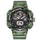 thumbnail image 1 of Mirar 8045 Reloj de pulsera deportivo multifuncional para hombre 50M Cuarzo resistente al agua + Reloj electrónico digital con pantalla luminosa / Alarma / Cronómetro / Semana / Fecha 1 1, 1 of 5