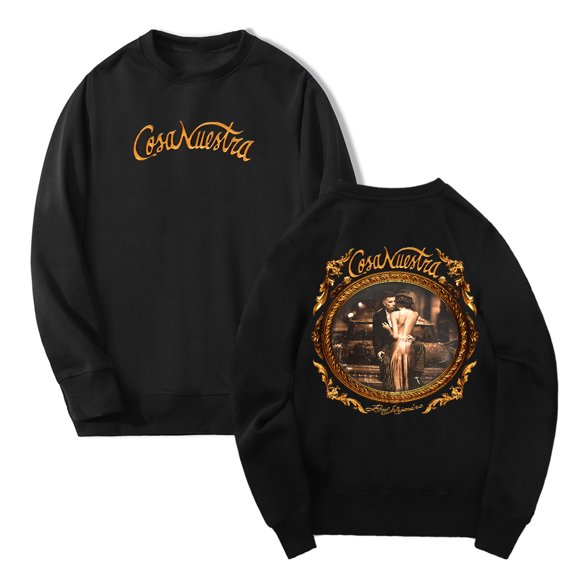 Rauw Alejandro Cosa Nuestra Album 2025 Tour Crewneck Long Sleeve Streetwear Women Men Sweatshirt
