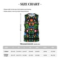 thumbnail image 4 of Rocae Roosters and Flowers for Men's Basketball Jersey Lightweight and Breathable Athletic Tank Top,Quick-Drying Sports Jersey Small, 4 of 9