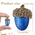 thumbnail image 3 of Acorn Decor,Simulation Artificial Lifelike Small Acorn with Natural Acorn Cap,Lightweight Faux Acorn Accents,Reusable Realistic Acorn Decoration,Lifelike Fake Acorn Prop for Table,Vase,Holiday, 3 of 4