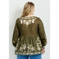 thumbnail image 2 of Avenue Women's Plus Size Ethereal Escape Top, 2 of 2