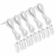 Pack of 5 2.5mm Ear Clip Electrode Wire Connecting Cable for Digital