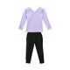 thumbnail image 5 of Conjunto de traje de ejercicio de manga larga para niñas y niños, conjunto de dos piezas de pantalones largos de manga larga para niños, camiseta de algodón para niños, 5 of 8