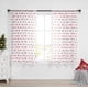 thumbnail image 2 of Cortinas MYSKY HOME con pompones transparentes, 132 x 114 cm, 2 paneles, 2 of 9
