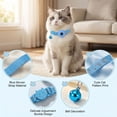 thumbnail image 4 of Cat Collars, Bell Polyester Breakaway Adjustable, For Small Pet Dog Puppies (Blue), 4 of 6