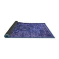 thumbnail image 2 of Ahgly Company Indoor Rectangle Oriental Blue Industrial Area Rugs, 2' x 4', 2 of 4