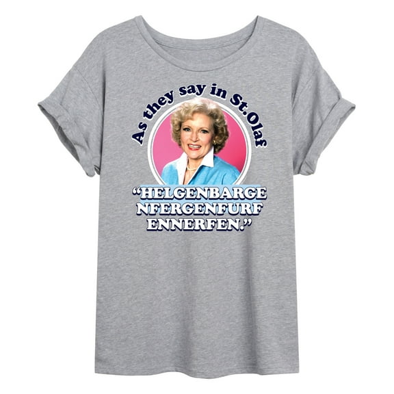 Golden Girls - As We Say In St Olaf - Juniors Ideal Flowy Muscle T-Shirt