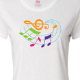 thumbnail image 4 of Inktastic Music Notes Musical Gift Women's T-Shirt, 4 of 5
