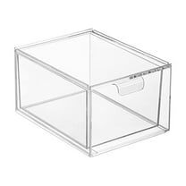 Dvumao Bathroom Storage, Stackable Storage Drawer Transparent Bathroom Organizer Acrylic Plastic Storage Cabinet Cosmetic Mask Storage Large Capacity Miscellaneous Organizer, Teens Gifts