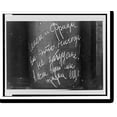 thumbnail image 2 of Historic Framed Print, [Graffiti reading Hanses and Fritzes, You will never forget this. If necessary, we will come again"].Evgenii Khaldei.", 17-7/8" x 21-7/8", 2 of 9