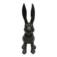 thumbnail image 2 of Metal Rabbit Door Stop Stopper Cast Iron Outdoor Patio Yard Art Garden Statue Rustic Home Decor, 2 of 6