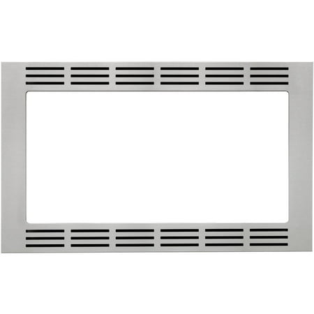 Panasonic 27 In. Wide Trim Kit for Panasonic's 1.6 Cu. Ft. Microwave Ovens - Stainless (Best 27 Inch Wall Oven)