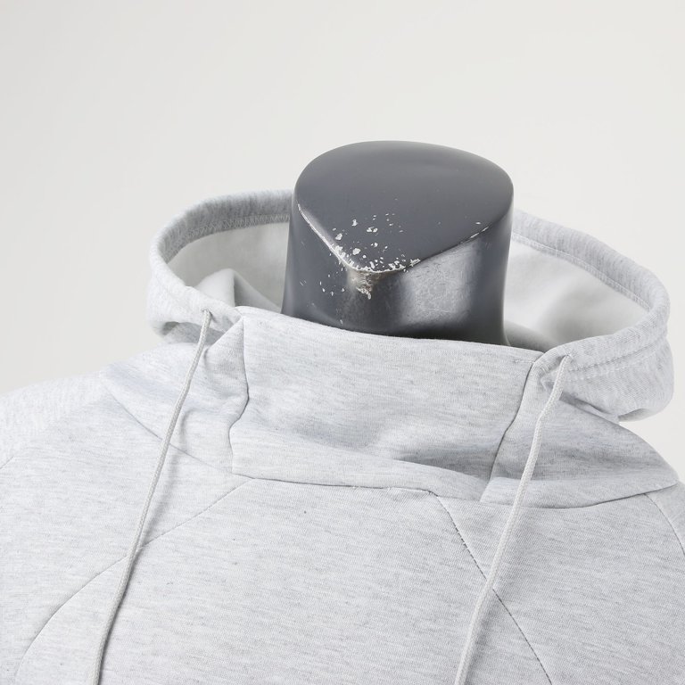 Zylarhe Mens Autumn And Winter Loose Turtleneck Hoodie Men Hooded