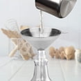 thumbnail image 5 of Embudos de acero inoxidable para cocina, pequeños embudos de metal (1,7 pulgadas/2,2 pulgadas/2,9 pulgadas) sin derrames, embudos de cocina de calidad alimentaria, 5 of 5