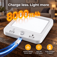 Remote Box Sensor Rechargeable Motion Sensor Ceiling Light Wireless Remote 4-pack ...