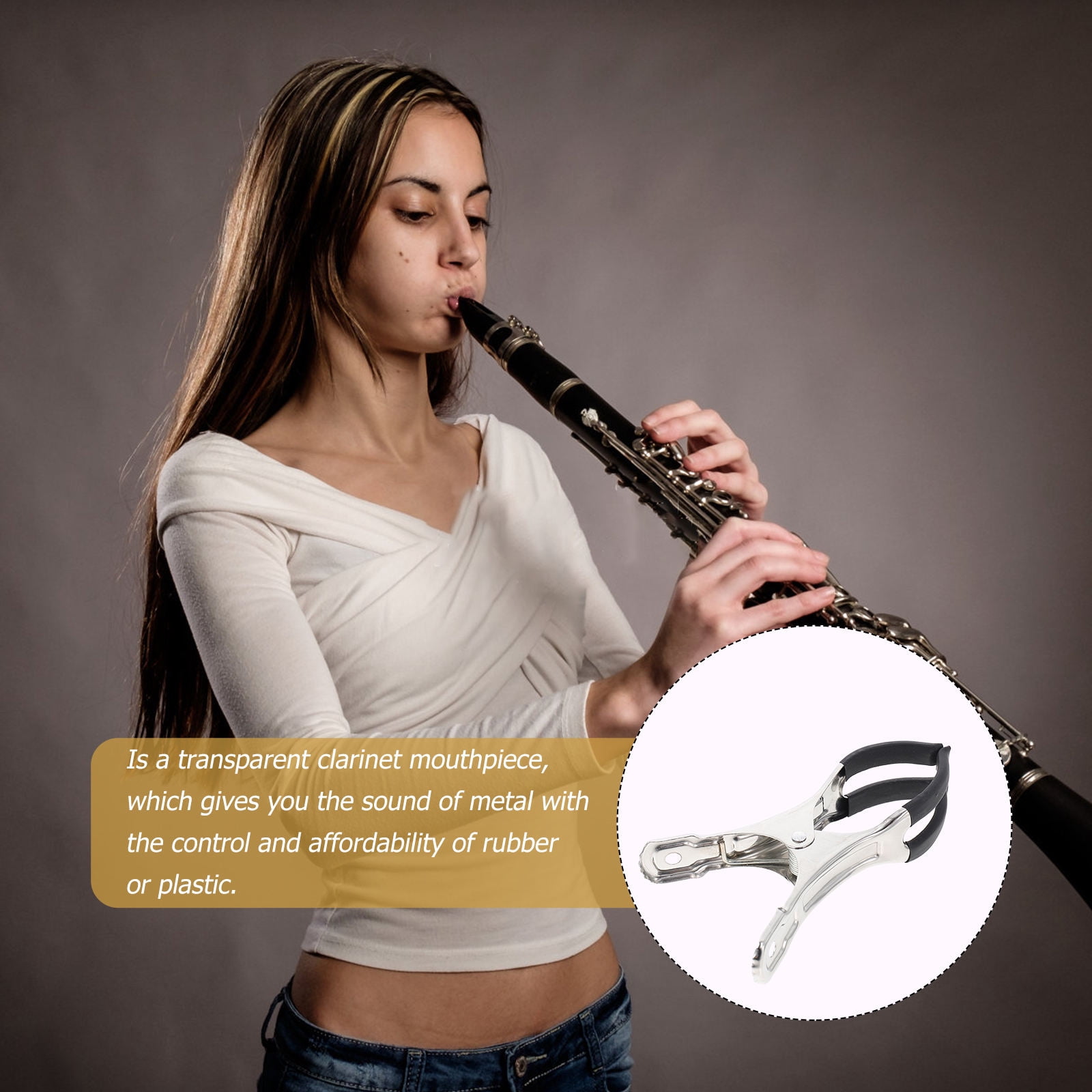 HEMOTON Clarinet Bolwtorch Kit for Bb Clarinet (Black)