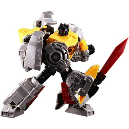 Cyberverse Action Attackers Ultimate Classic Grimlock Heroes Team Converting Alloy Action Figure Deluxe Gravity Collectible Model Desktop Decoration Gifts Statue, Multicolored