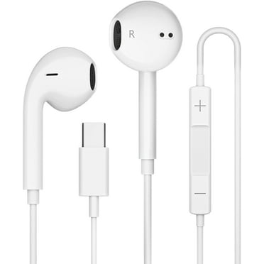 USB-C Headphones for iPhone 15,Type C with Microphone & Remote  in-Ear Headset Control Compatible with Smartphone iPhone 16/15 Pro/15 Pro Max, iPad Pro