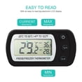 thumbnail image 5 of Fridge Thermometer with Hook Anti-Humidity Freezer Electric LCD Display Digital Temperature Monitor ,Fast Response, 5 of 5