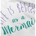 thumbnail image 4 of Life Better As Mermaid Beach Lover Youth T Shirt Tee Girls Infant Toddler Brisco Brands 24M, 4 of 5